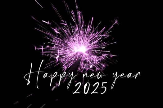 Luxury entertainment celebration turn of the year party time. Premium nightlife visual with glowing light sparks on dark background.