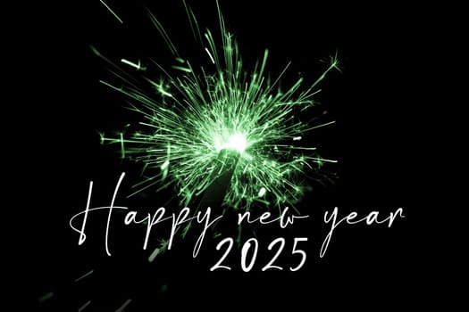 Luxury entertainment celebration turn of the year party time. Premium nightlife visual with glowing light sparks on dark background.