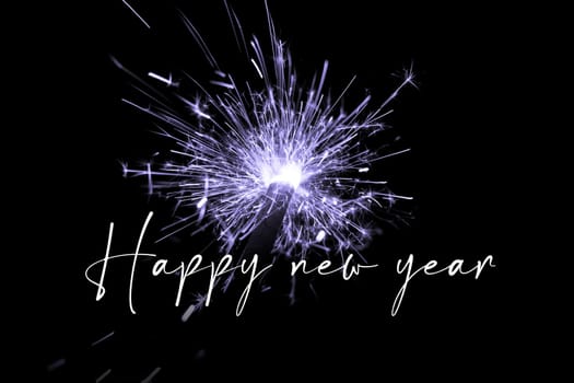 Luxury entertainment celebration turn of the year party time. Premium nightlife visual with glowing light sparks on dark background.