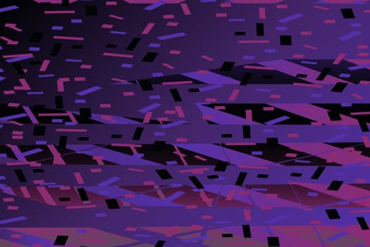 Falling confetti abstract background in retro pastel colors vector illustration. Happy geometric trendy graphic design for greeting card banner poster event celebration flyer party invitation cover