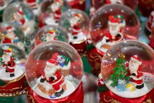 Christmas background and new year still life festive decoration, stock photo