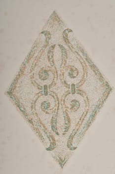 wall tile with antique painting
