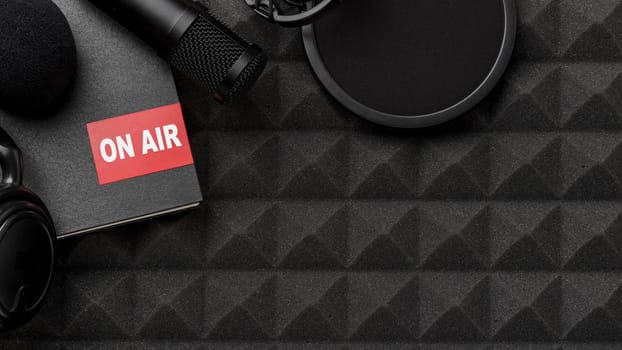 top view air radio concept. Resolution and high quality beautiful photo