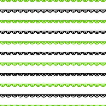 Seamless geometric pattern. Hand painted doodles in black and white. Graphic design element for web sites, stationary printables, fabric, scrapbooking etc.