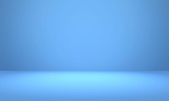 Empty bright Light blue studio background, product display with copy space for displaying content design. Banner for product advertising