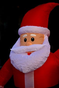 Santa Claus at a German Christmas market