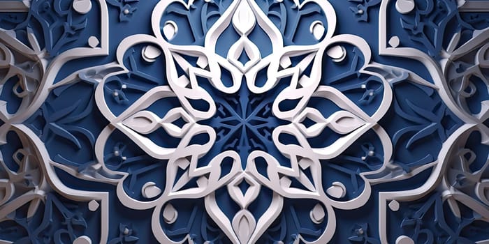 Ornamental background - AI generated