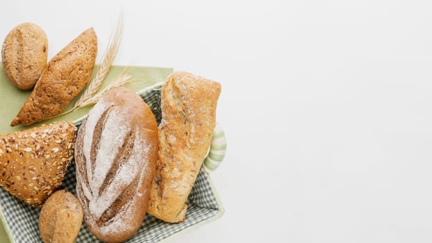 different bread basket