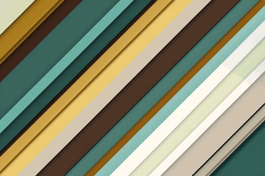 Striking composition of layered paper in various colors and textures, creating a modern and artistic visual effect.