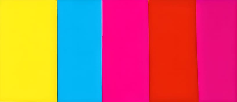 pop art wallpaper background in blue, yellow, pink and red hues