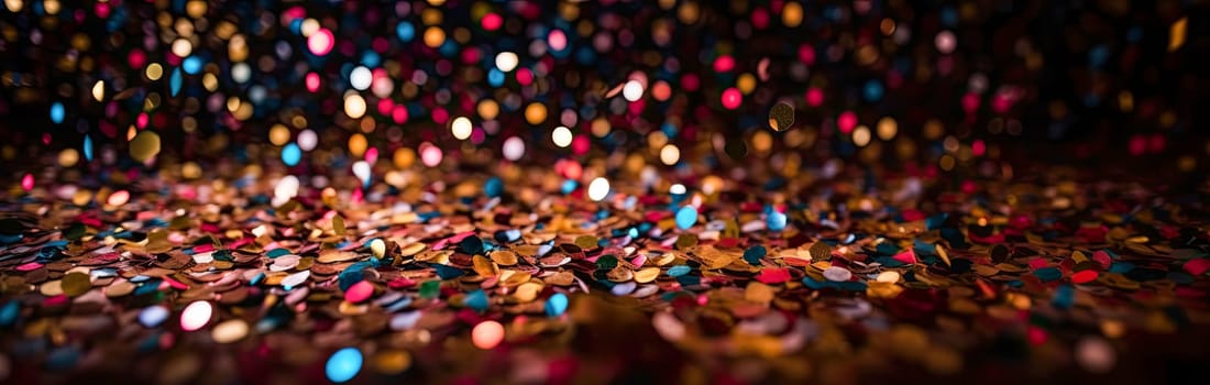 Confetti texture background - AI generated