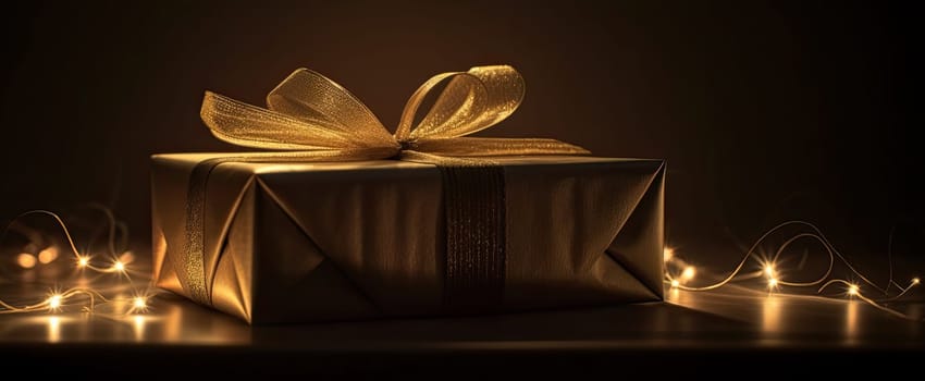 A closeup of a present - AI generated
