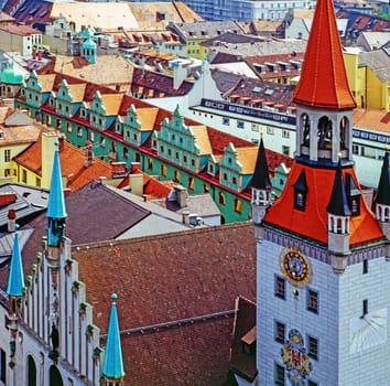 Old Town in  Munich, Germany