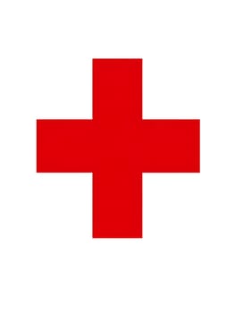 Red Cross medical symbol health accessory first aid icon medicine logo