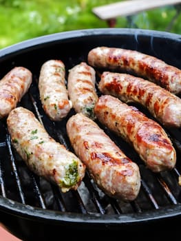 Grilling Sausage Grilled Food Gourmet Cuisine Barbeque Bbq Steak