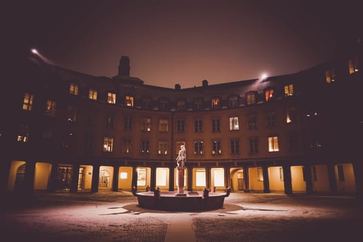 Gumlastan Old Town cityscape (Stockholm). Shooting Location: Sweden, Stockholm