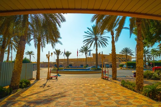 Hotel entrance (Dubai/Abu Dhabi). Shooting Location: abu dhabi