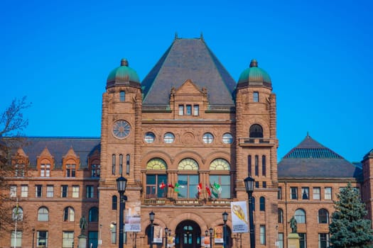 Ontario Parliament House and Gardens. Shooting Location: Toronto