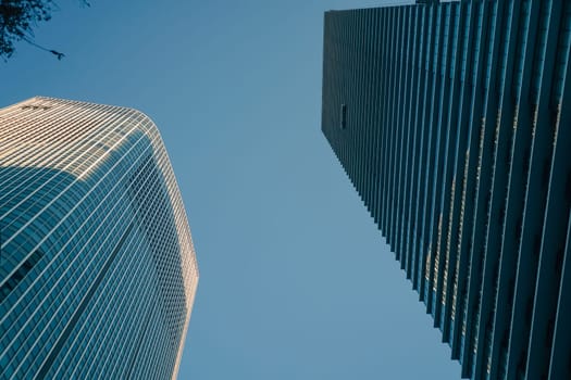 Image of modern skyscrapers. Shooting Location: Minato -ku, Tokyo