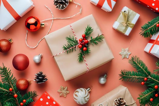 Christmas Gift Wrapping Ideas: Festive Decorations, Ornaments, and Packaging Techniques for a Joyful Celebration, Using Natural Elements and Elegant Styles for a Unique Holiday Aesthetic.