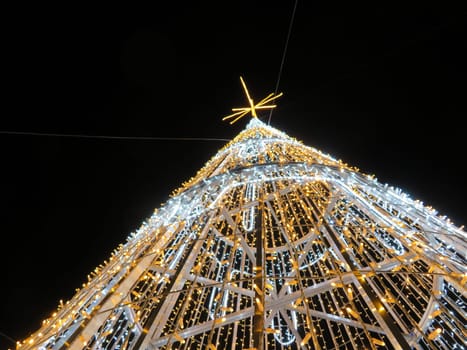 Christmas lights happiness gifts holidays illusion hope