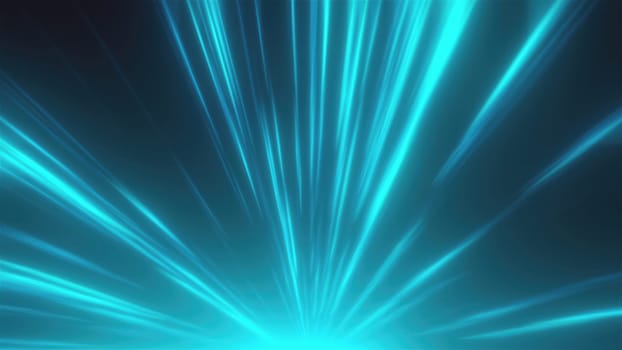 Fast bright neon lines. Computer generated