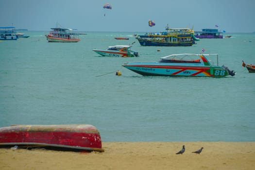 Pattaya bay scenery. Shooting Location: Thailand, Pattaya