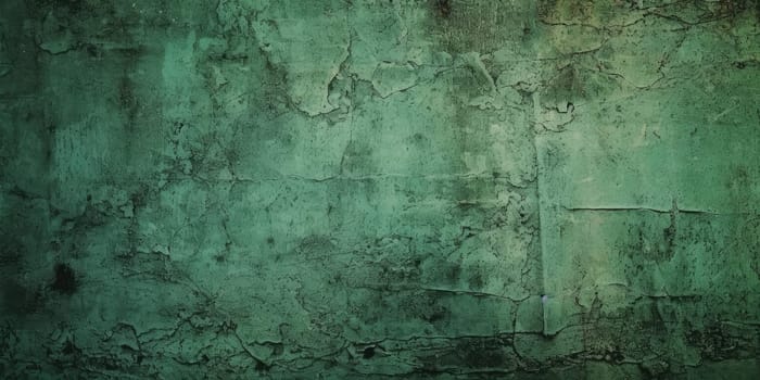 A vintage grungy green background texture - AI generated