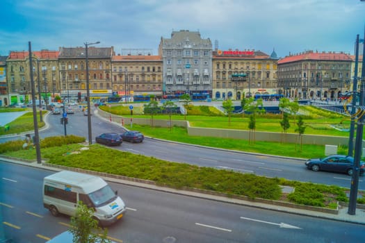 Hungarian streets and hotels. Shooting Location: Hungary, Budapest