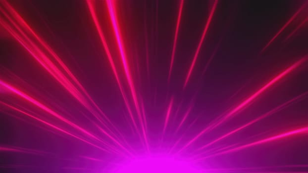 Fast bright neon lines. Computer generated