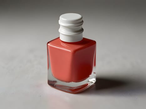 Closeup of the nail polish