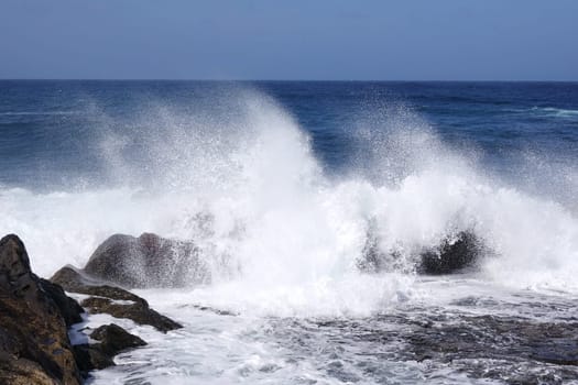 Kueste bei El Golfo, lanzarote