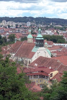 Domkirche und Dom in Graz