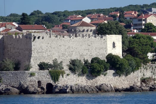 Frankopaner Kastell in der Stadt Krk