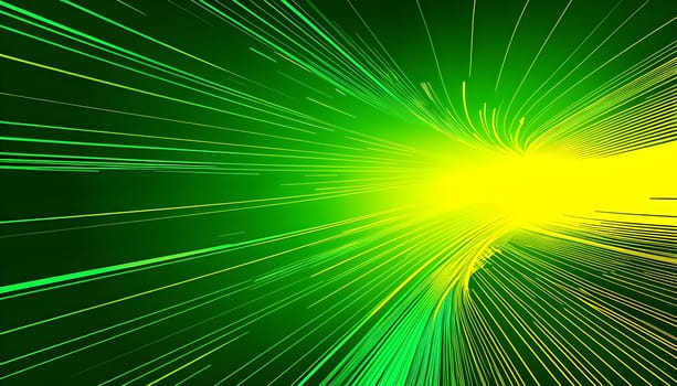 Converging digital lines and sport athletes silhouettes in vibrant colors, creating an abstract pattern to show AI’s impact in sports training