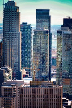 Montreal buildings and bridges. Shooting Location: montreal, canada