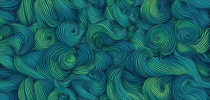 Converging digital lines and sport gear silhouettes creating an abstract pattern to show AI impact in sports training