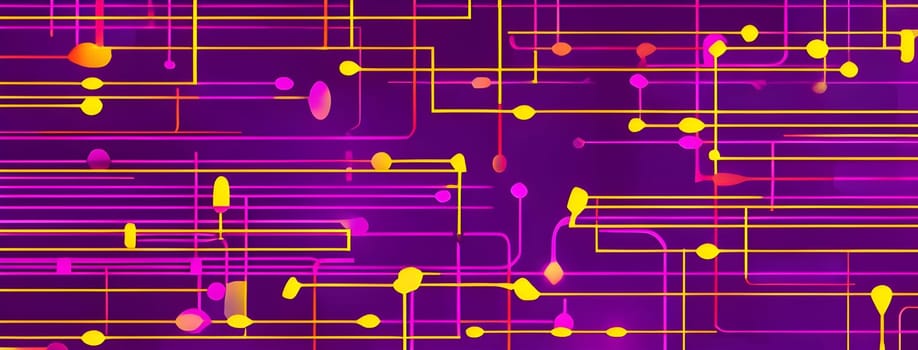 Converging digital lines and sport gear silhouettes creating an abstract pattern to show AI impact in sports training