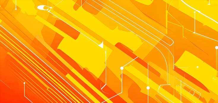 Converging digital lines and sport gear silhouettes creating an abstract pattern to show AI impact in sports training