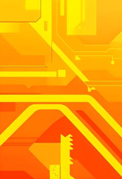 Converging digital lines and sport gear silhouettes creating an abstract pattern to show AI impact in sports training