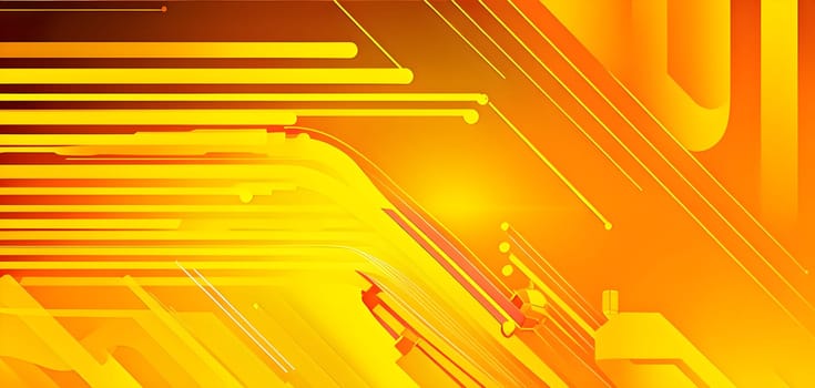 Converging digital lines and sport gear silhouettes creating an abstract pattern to show AI impact in sports training