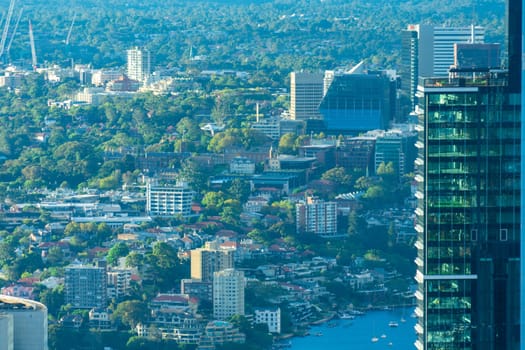 City greenery and sea views. Shooting Location: sydney, australia