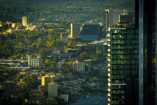 Sydney cityscape (from Sydney Tower). Shooting Location: sydney, australia