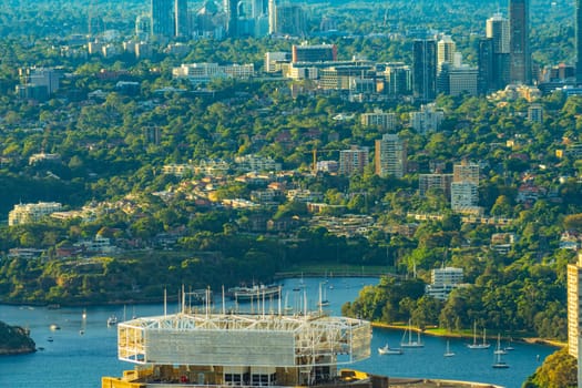 Sydney cityscape (from Sydney Tower). Shooting Location: sydney, australia