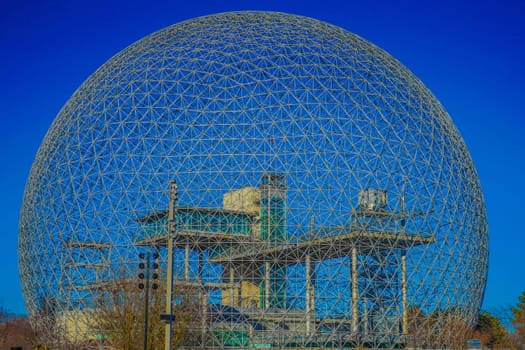 Montreal Biosphere (Canada). Shooting Location: montreal, canada