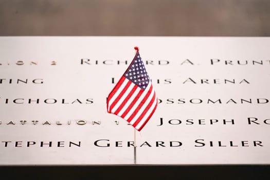 Memorial of hope and remembrance. Shooting Location: new york, manhattan