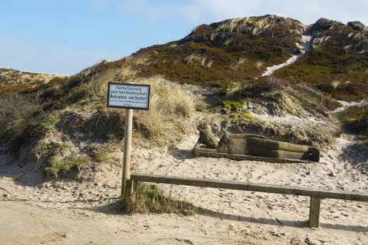 SYLT, GERMANY -MARCH  13, 2020: Sylt, Germany -March 13, 2020:  At the Beach bar Sansibar, Kampen, Sylt, North Frisia, Schleswig-Holstein, Germany, Europe