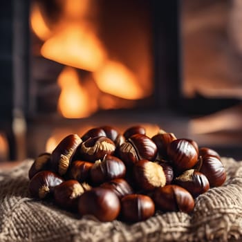 Chestnuts Roasting on a Cozy Hearth: Embracing the Warmth of Flickering Flames