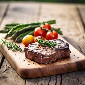 Elevated Japanese Wagyu Steak in Minimalist Style