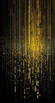 abstract animation of binary code cascading down like digital rain, representing data insights in monochromatic hues